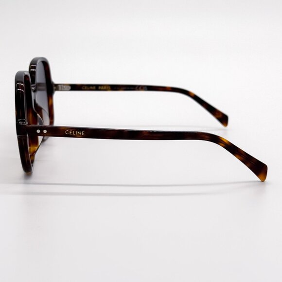 NEW CELINE CL 40244U 52F WOMEN HAVANA SUNGLASSES CELINE CL40244U 52F - Picture 8 of 12